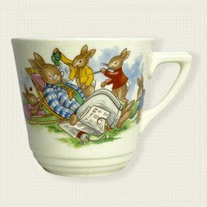 Royal Doulton Vintage 1960s Walter Hayward  Bunnykins Mug
